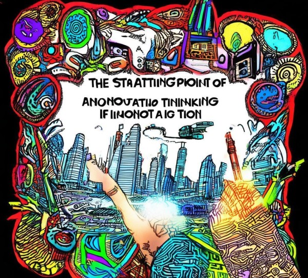 创新思维的起点—科技与创新手抄报 创新思维的起点—科技与创新手抄报